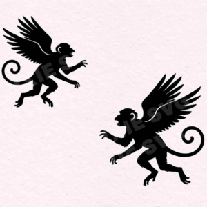 Flying Monkey svg
