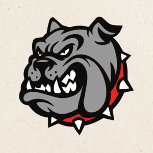 Bulldog Mascot SVG design for cricut svg, png