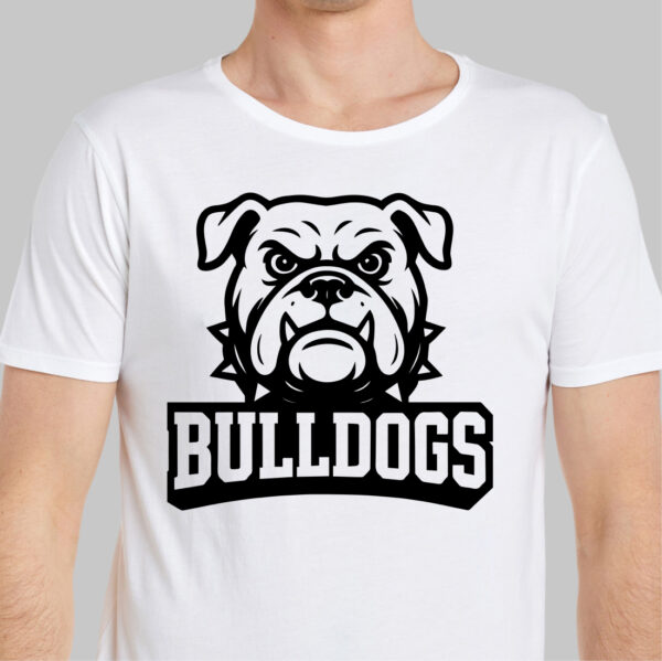 Bulldogs School Sport Team Logo SVG Bulldogs Cricut & Silhouette Instant download - Image 2