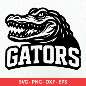 Gators School Sport Team Logo SVG Gators Cricut & Silhouette Instant download