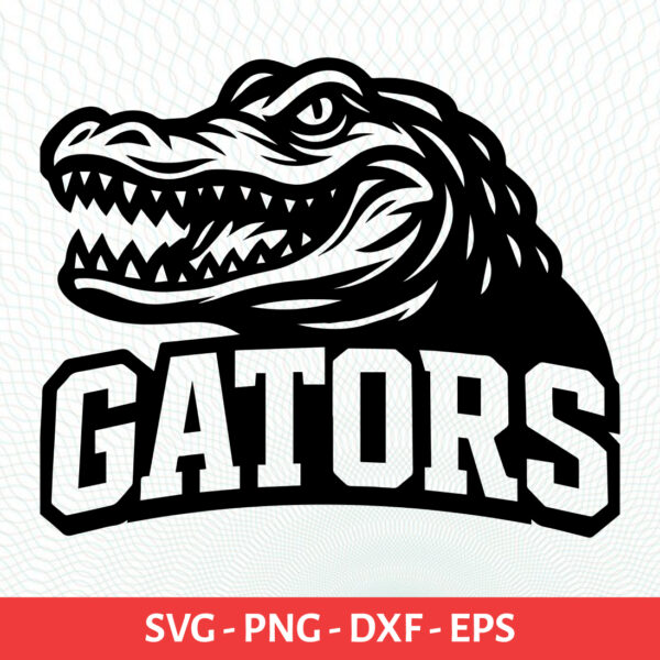 Gators School Sport Team Logo SVG Gators Cricut & Silhouette Instant download
