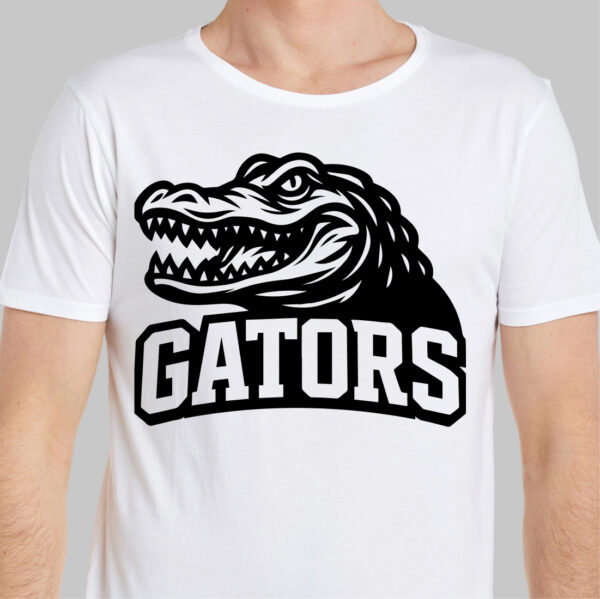 Gators School Sport Team Logo SVG Gators Cricut & Silhouette Instant download - Image 2