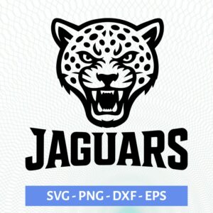 Jaguars School Sport Team Logo SVG Jaguars Cricut & Silhouette Instant download