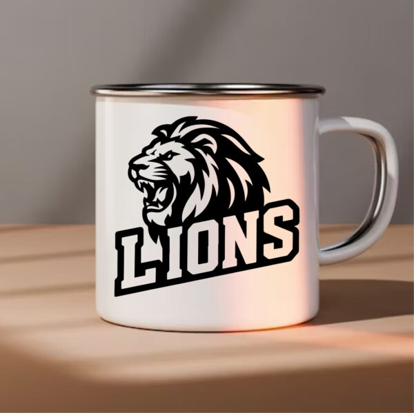 Lions School Sport Team Logo SVG Lions Cricut & Silhouette Instant download - Image 3
