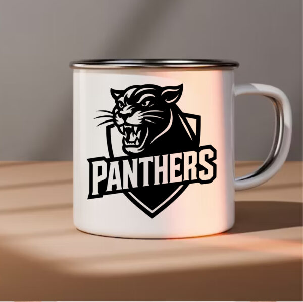 Panthers-2 School Sport Team Logo SVG Panthers-2 Cricut & Silhouette Instant download - Image 3