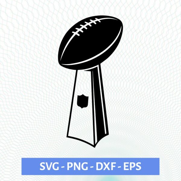 Super Bowl cut file Cricut & Silhouette Instant download