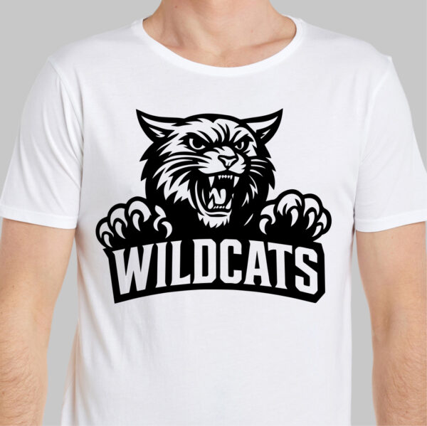 Wildcats School Sport Team Logo SVG Wildcats Cricut & Silhouette Instant download - Image 2