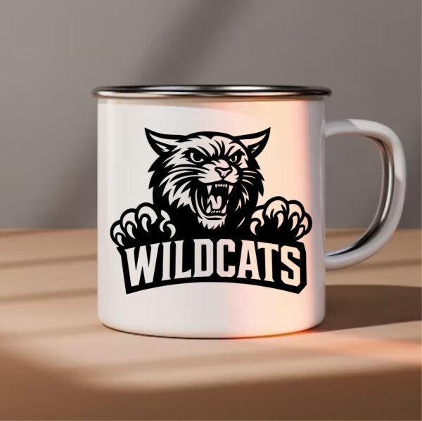 Wildcats School Sport Team Logo SVG Wildcats Cricut & Silhouette Instant download - Image 3