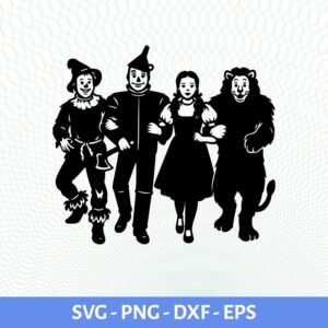 Wizard Of Oz friends svg: Cricut & Silhouette Instant download