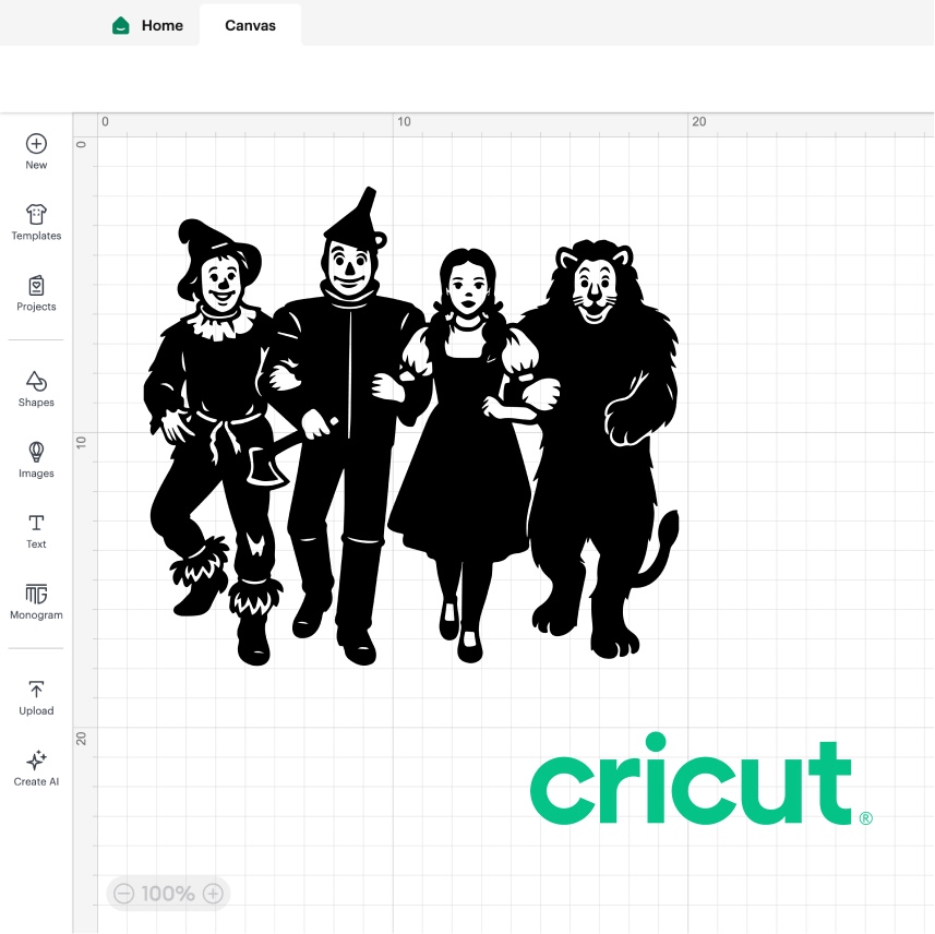 Wizard Of Oz friends svg: Cricut & Silhouette Instant download - Image 4